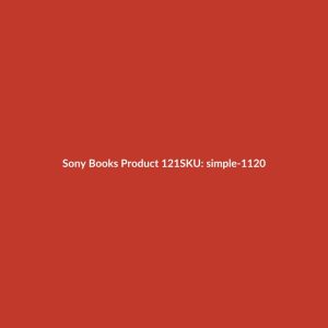 Sony Books Product 121
