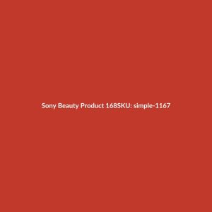 Sony Beauty Product 168