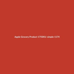 Apple Grocery Product 175