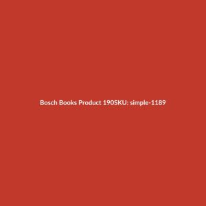 Bosch Books Product 190