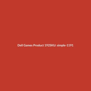 Dell Games Product 192