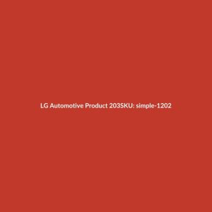 LG Automotive Product 203