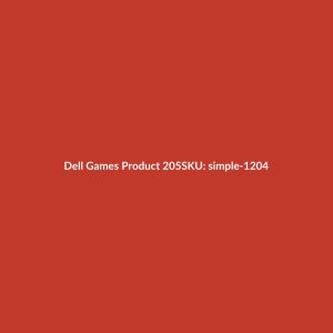 Dell Games Product 205