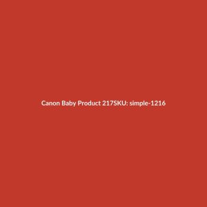 Canon Baby Product 217