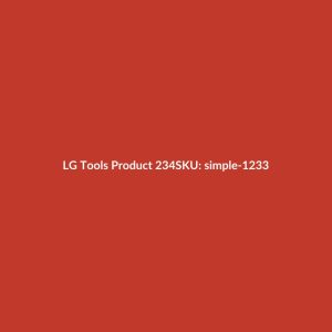 LG Tools Product 234