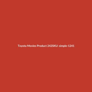 Toyota Movies Product 242