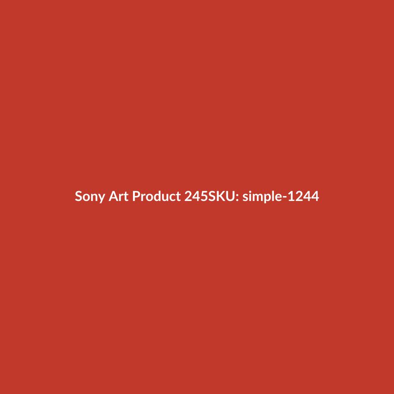 Sony Art Product 245