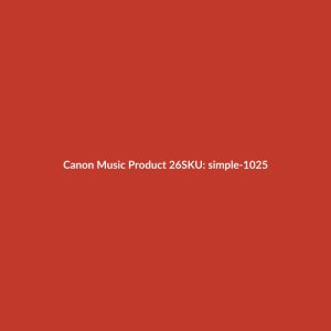 Canon Music Product 26