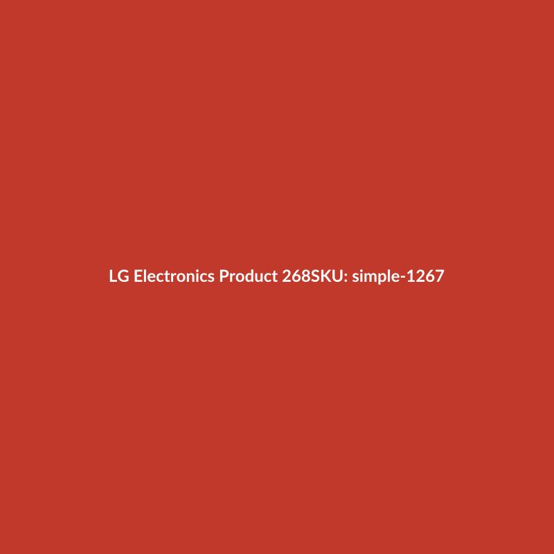 LG Electronics Product 268