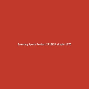 Samsung Sports Product 271
