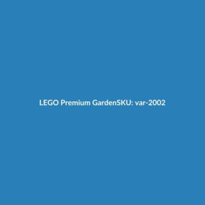 LEGO Premium Garden