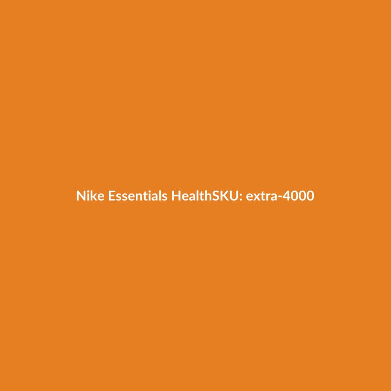 Nike Essentials Health