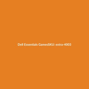 Dell Essentials Games