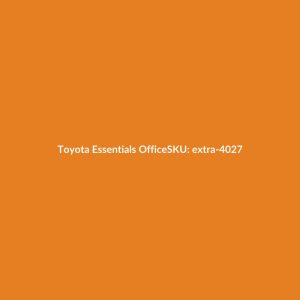 Toyota Essentials Office