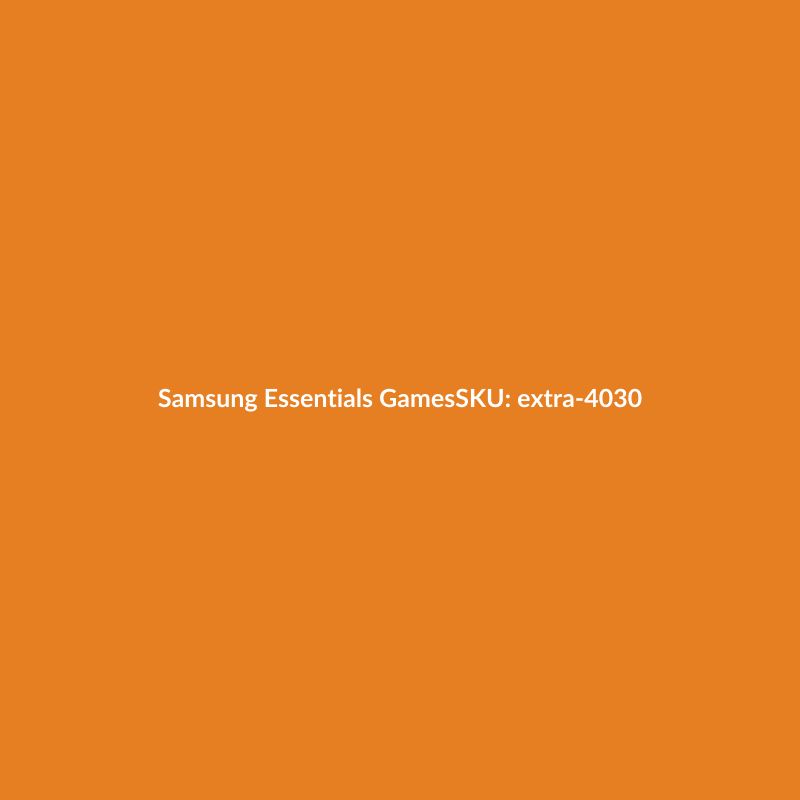 Samsung Essentials Games