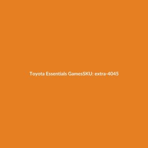 Toyota Essentials Games