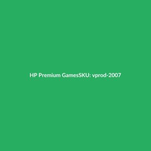 HP Premium Games