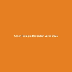 Canon Premium Books
