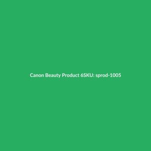 Canon Beauty Product 6