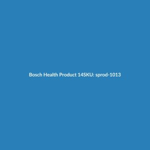Bosch Health Product 14