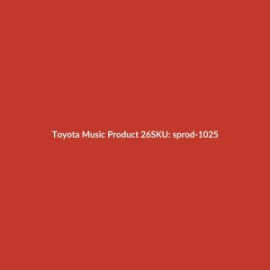 Toyota Music Product 26