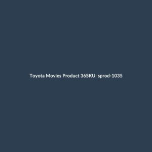 Toyota Movies Product 36