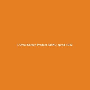 L'Oréal Garden Product 43