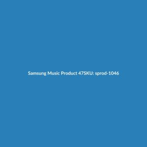 Samsung Music Product 47