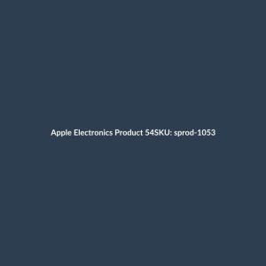 Apple Electronics Product 54