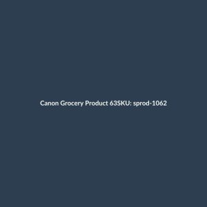 Canon Grocery Product 63