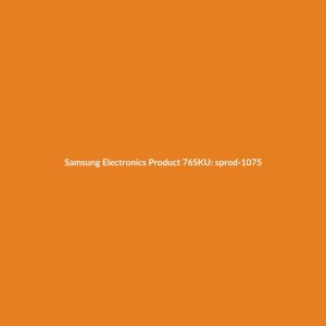 Samsung Electronics Product 76