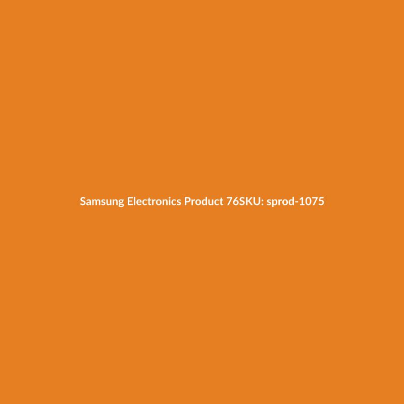 Samsung Electronics Product 76