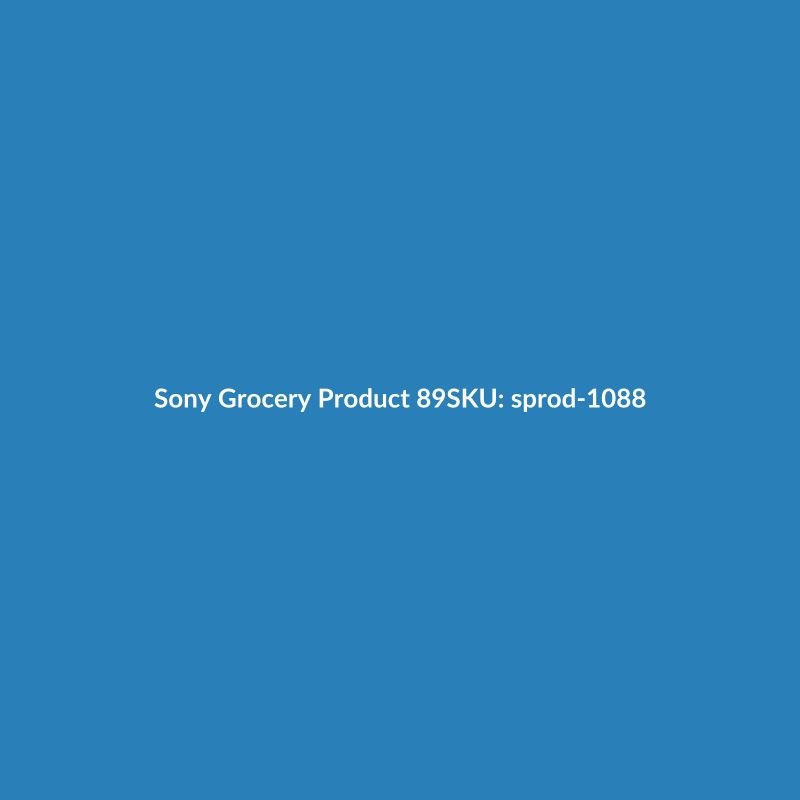Sony Grocery Product 89