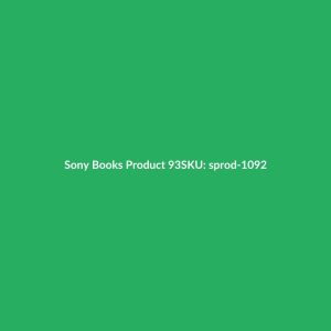 Sony Books Product 93