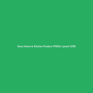 Sony Home & Kitchen Product 99