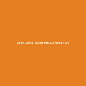 Apple Games Product 106