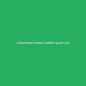 L'Oréal Music Product 114