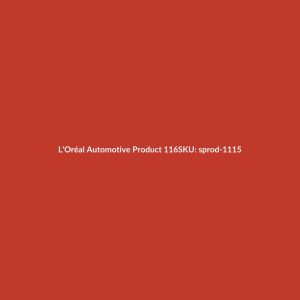 L'Oréal Automotive Product 116