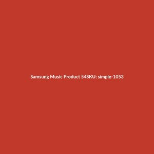Samsung Music Product 54