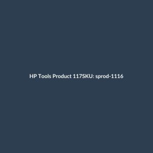 HP Tools Product 117