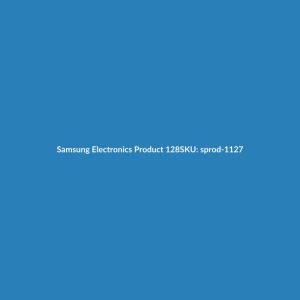 Samsung Electronics Product 128