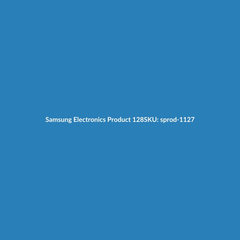 Samsung Electronics Product 128