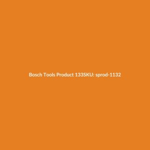 Bosch Tools Product 133