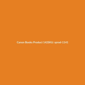 Canon Books Product 142