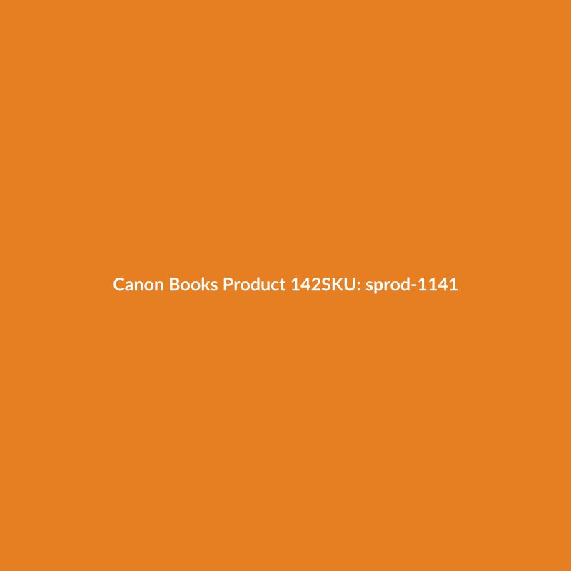 Canon Books Product 142