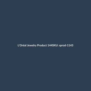 L'Oréal Jewelry Product 144
