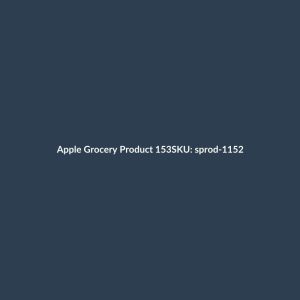 Apple Grocery Product 153