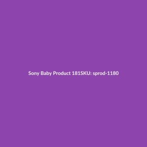 Sony Baby Product 181