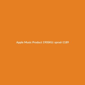 Apple Music Product 190