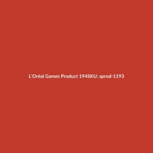 L'Oréal Games Product 194